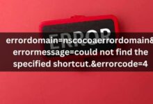 errordomain=nscocoaerrordomain&errormessage=could not find the specified shortcut.&errorcode=4
